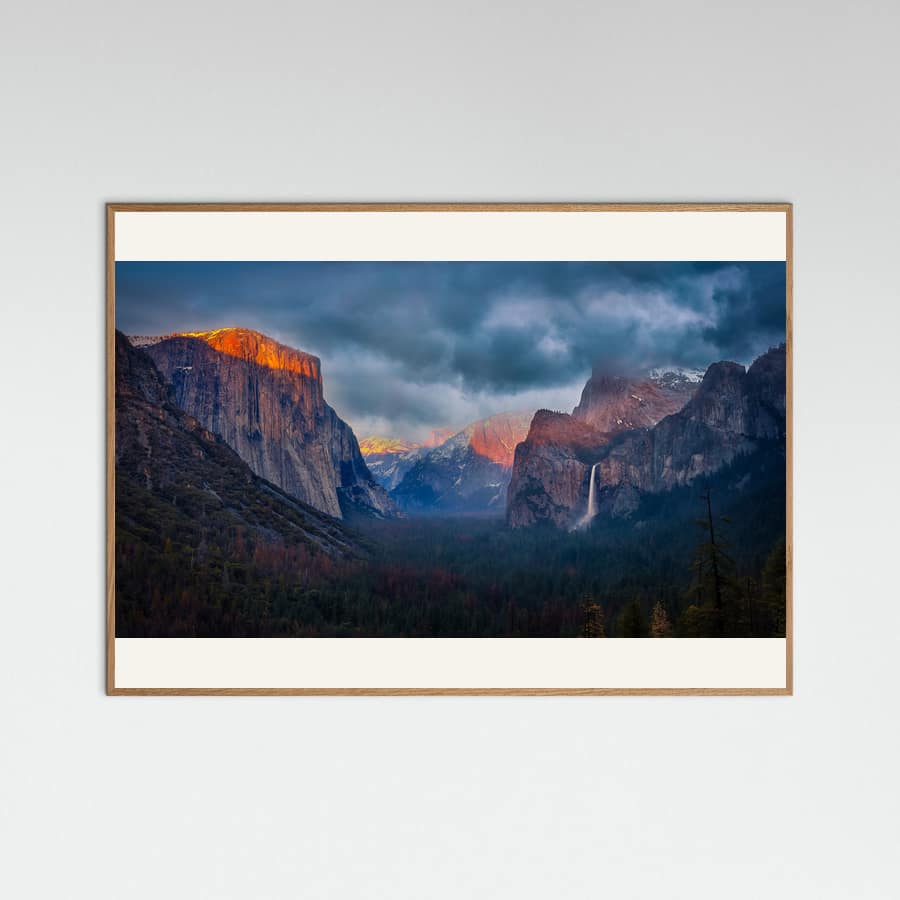 The Yin and Yang of Yosemite Poster – plakat og kunsttryk