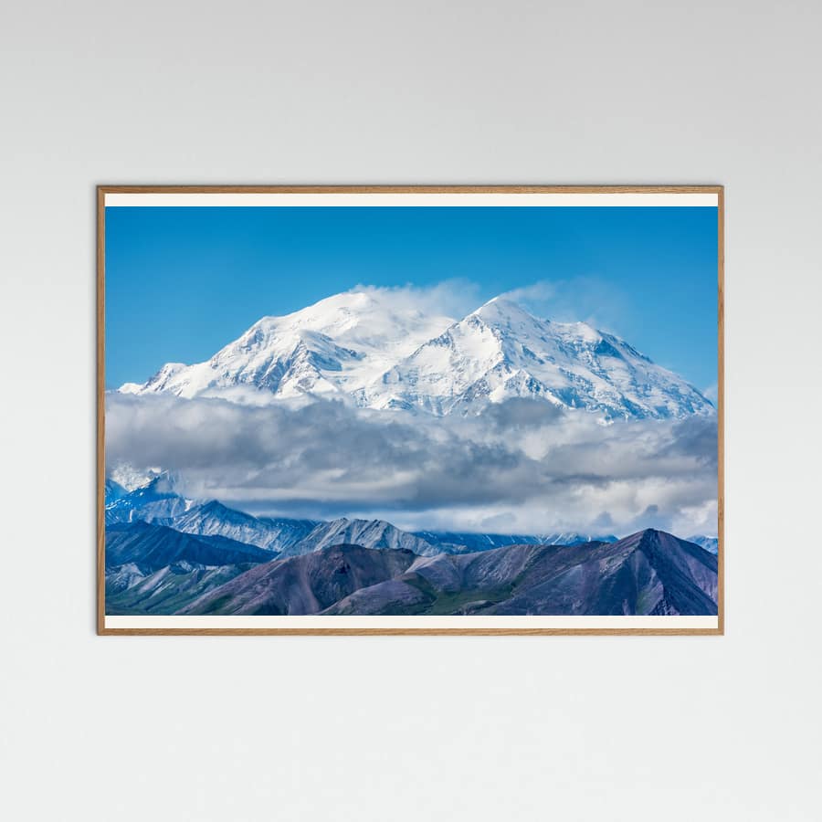 The departing storm Poster – plakat og kunsttryk