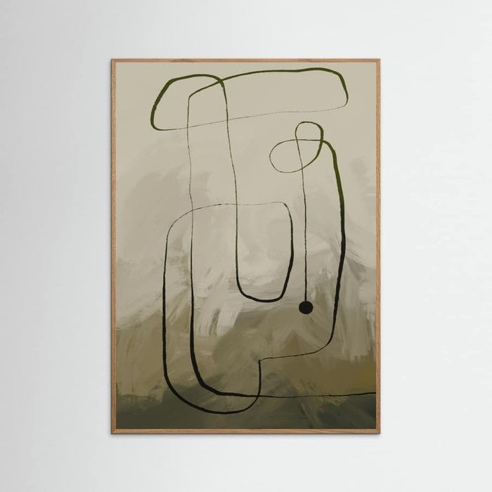 The green journey Poster – Poster und Kunstdruck
