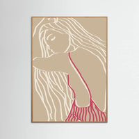 Oak Nature The summer girl Poster