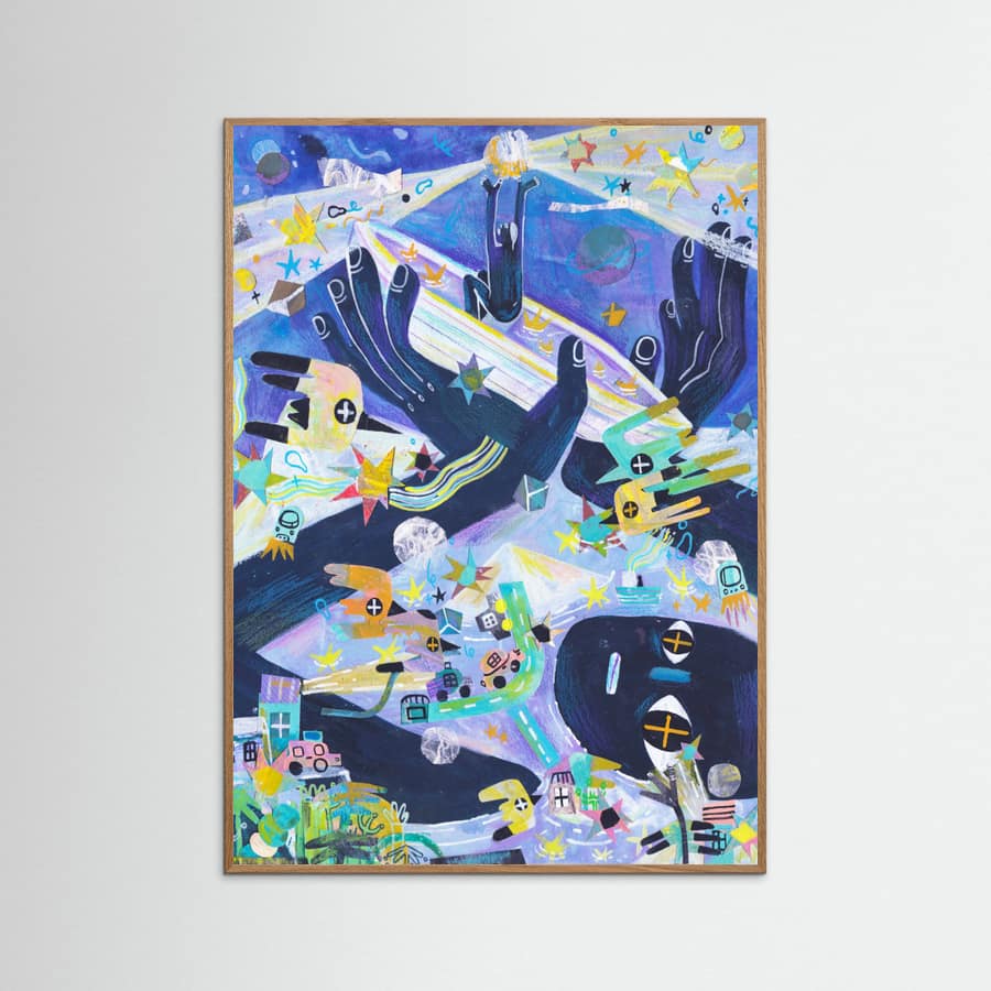 Tide in the Evening Poster – poster and art print