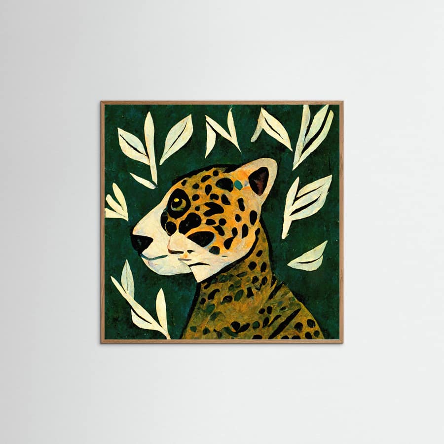 Plakat Tiger In Profile – plakat i druk artystyczny