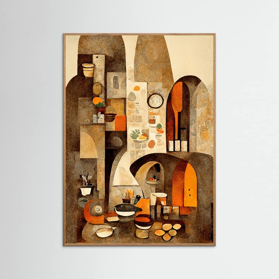 Timeless Kitchen Poster – poster and art print