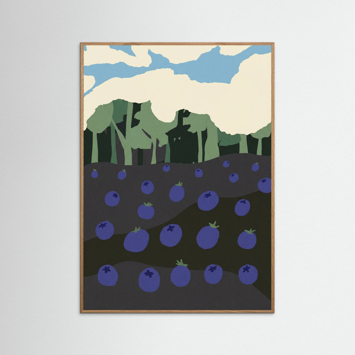 Oak Nature Tomato Harvest Field