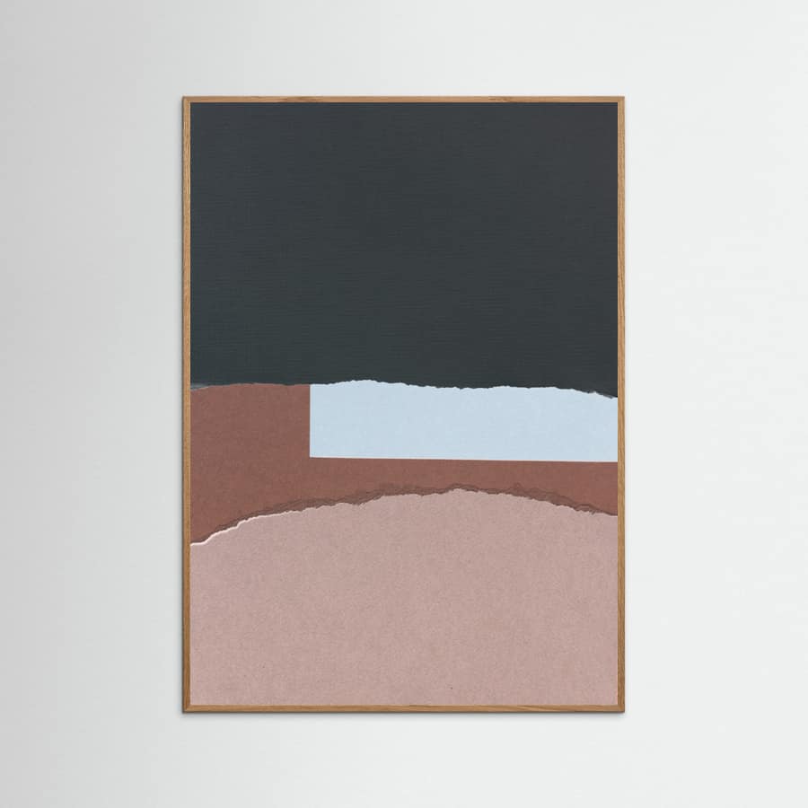 Torn Paper 5 -juliste – juliste ja taidepainatus