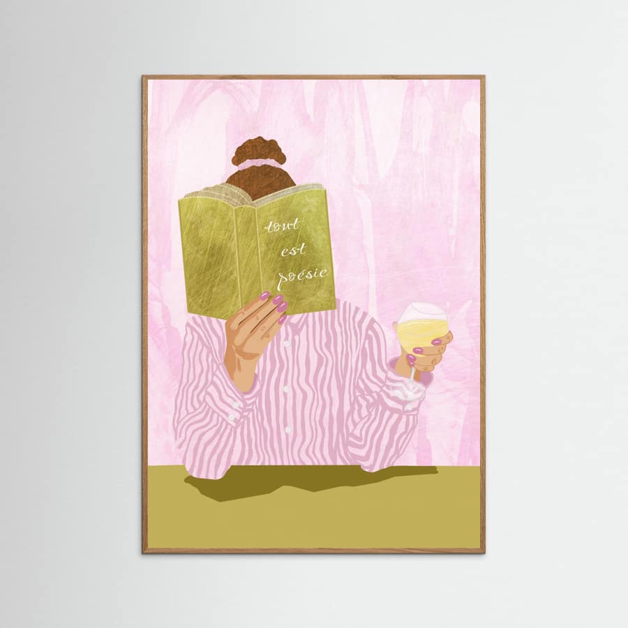 Tout Est Poesie Poster – Poster und Kunstdruck
