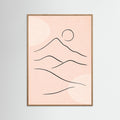 Oak Nature Tranquil Outline