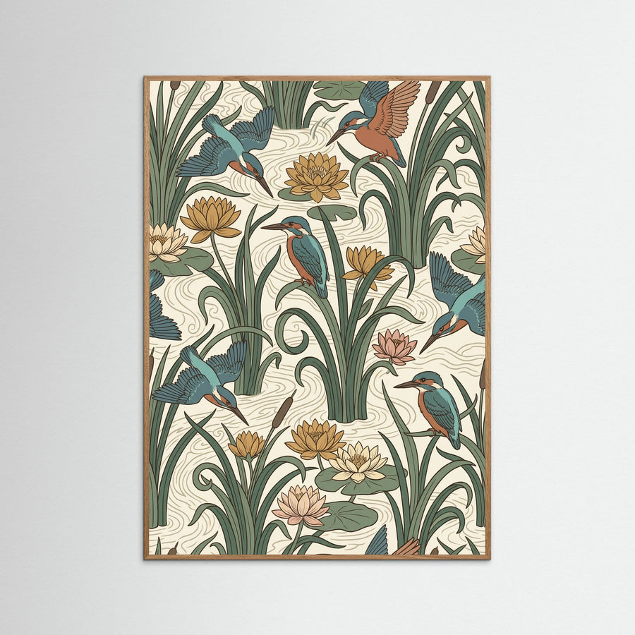 Trellis Rose Birds