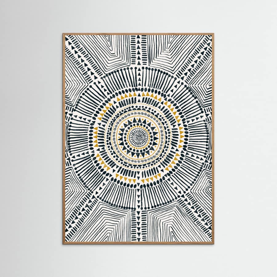 Poster Tribal Sun