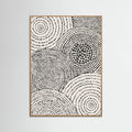 Oak Nature Tribal Tapestry - Circles Poster