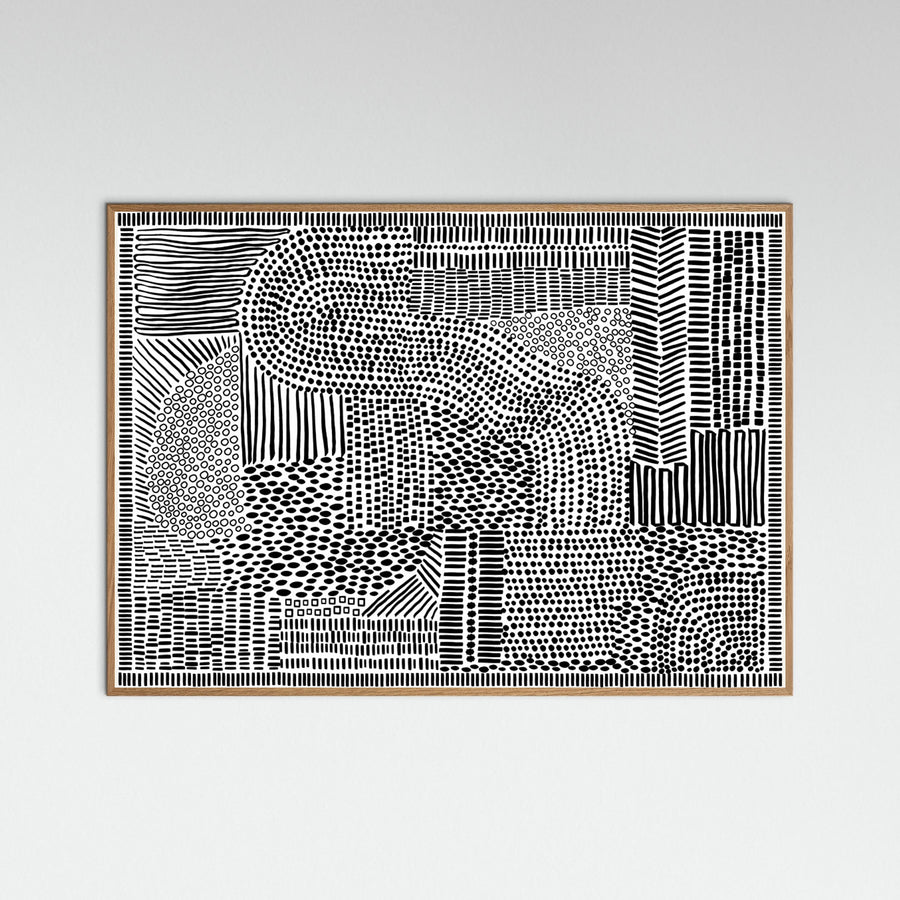Poster Tribal Tapestry