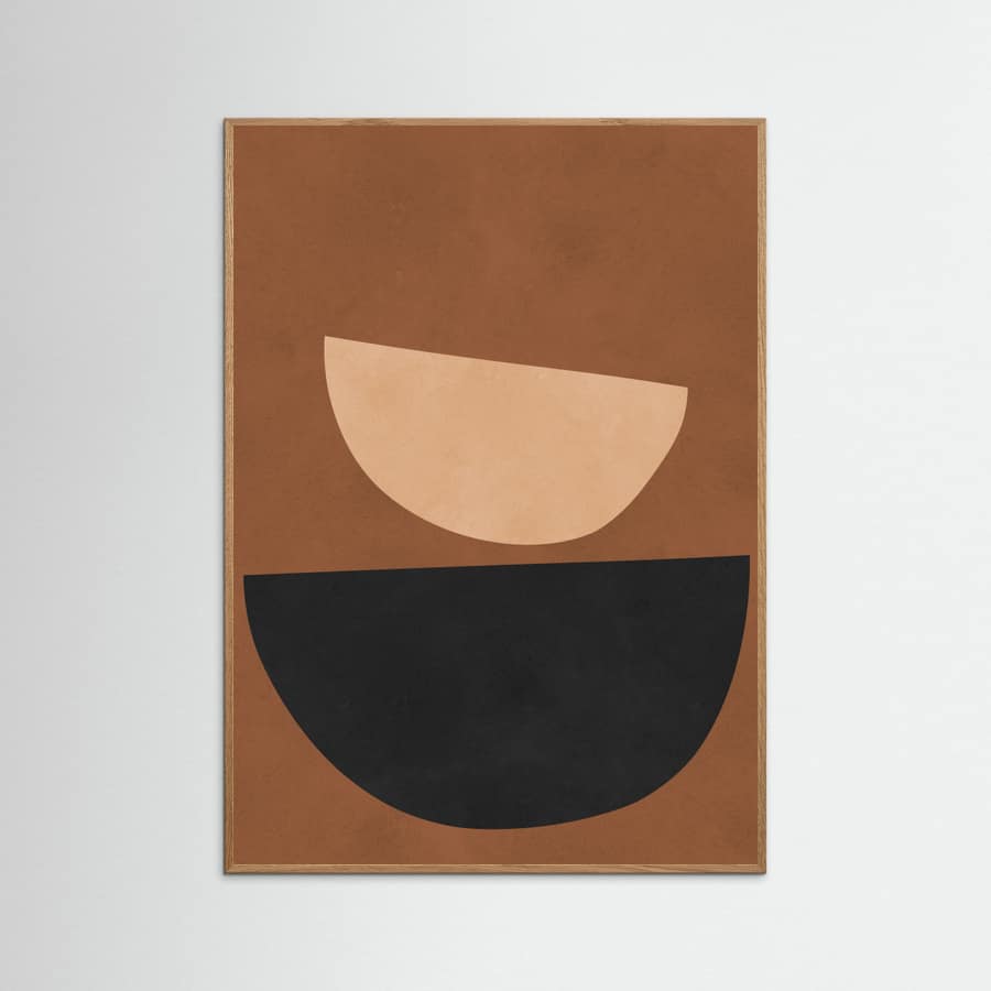 Tribal and abstract 1 Poster – plakat og kunsttryk