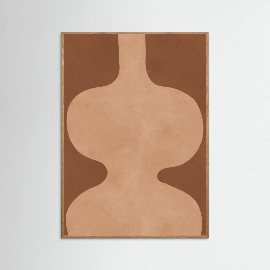 Tribal and abstract 6 Poster – plakat og kunsttryk