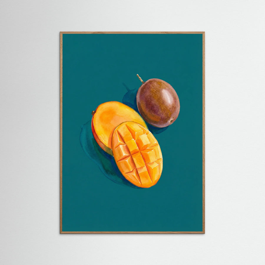 Tropical Papaya Blues