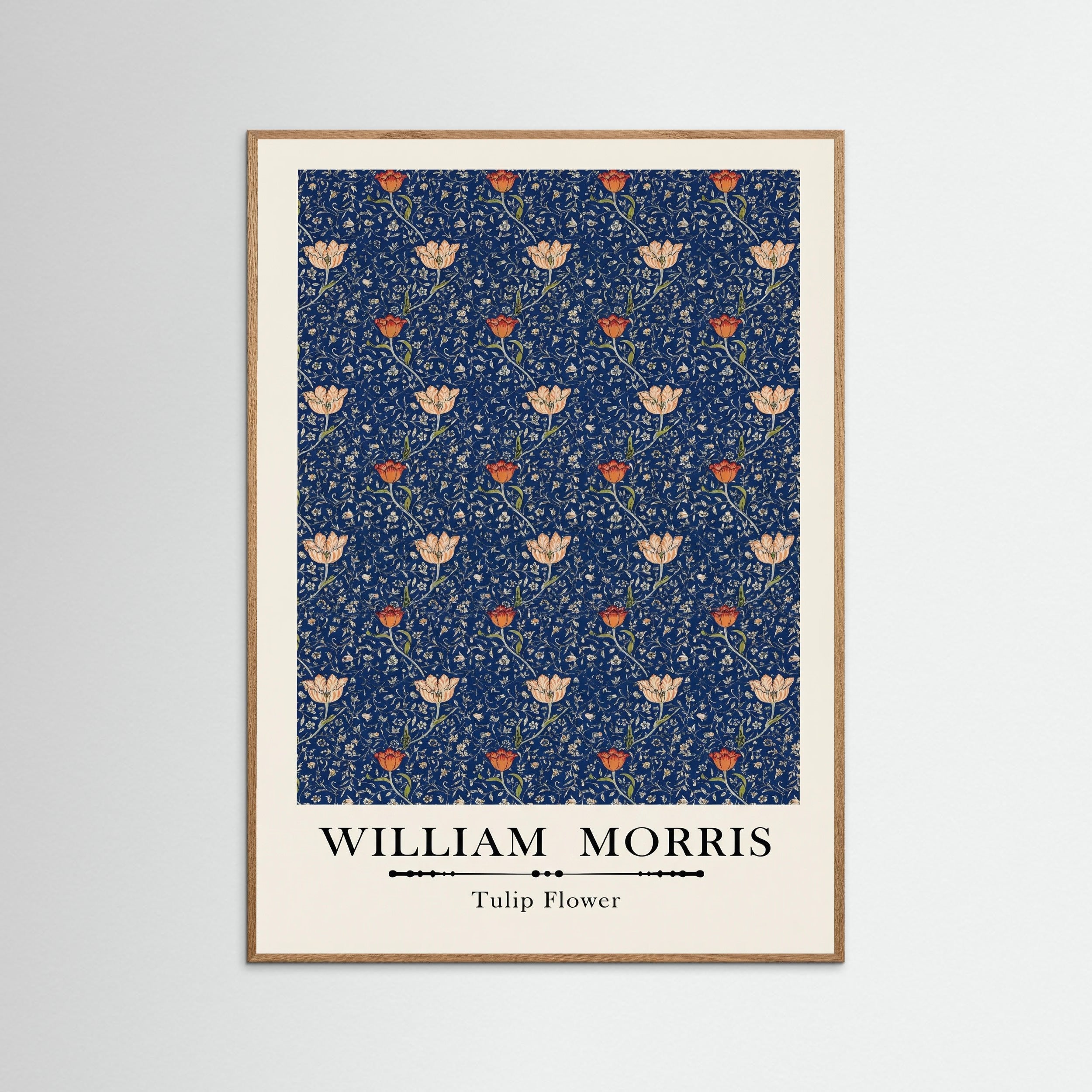 Oak Nature Tulip Tapestry Revival