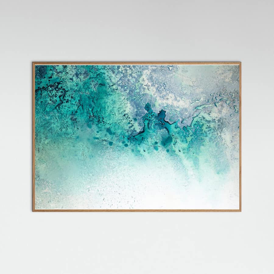 Plakat Turquoise Whispering