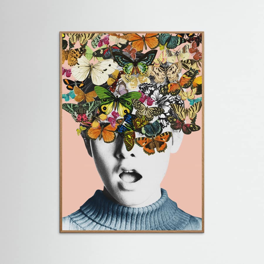 Twiggy surprise Poster – poster en kunstdruk