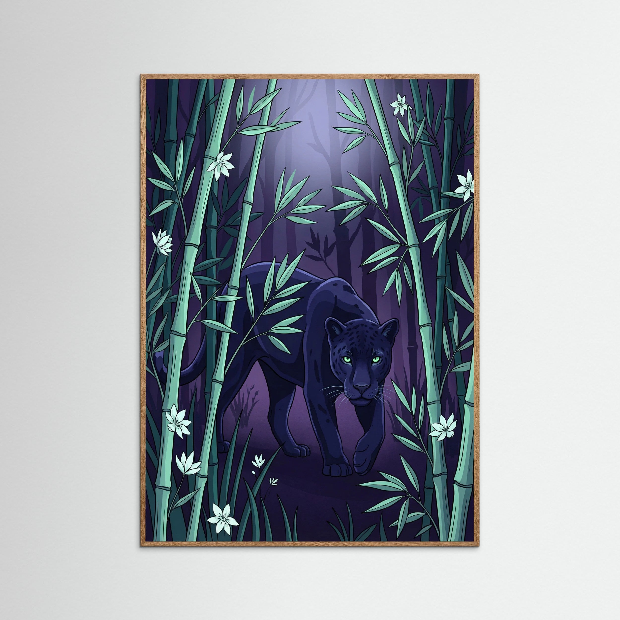 Oak Nature Twilight Cheetah