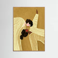 Two Line Women Poster – poster and art print
