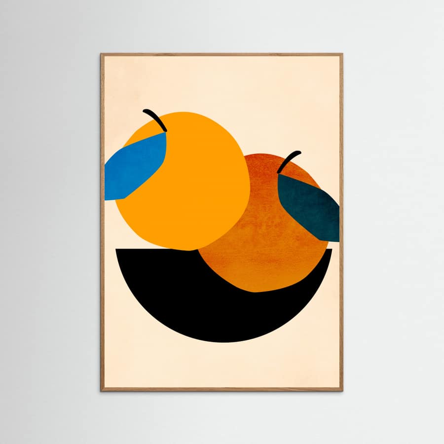 Two Oranges Poster