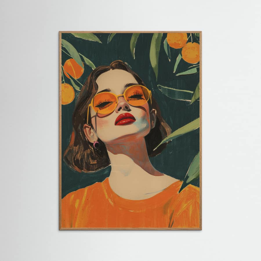Under The Orange Tree Poster – poster and art print