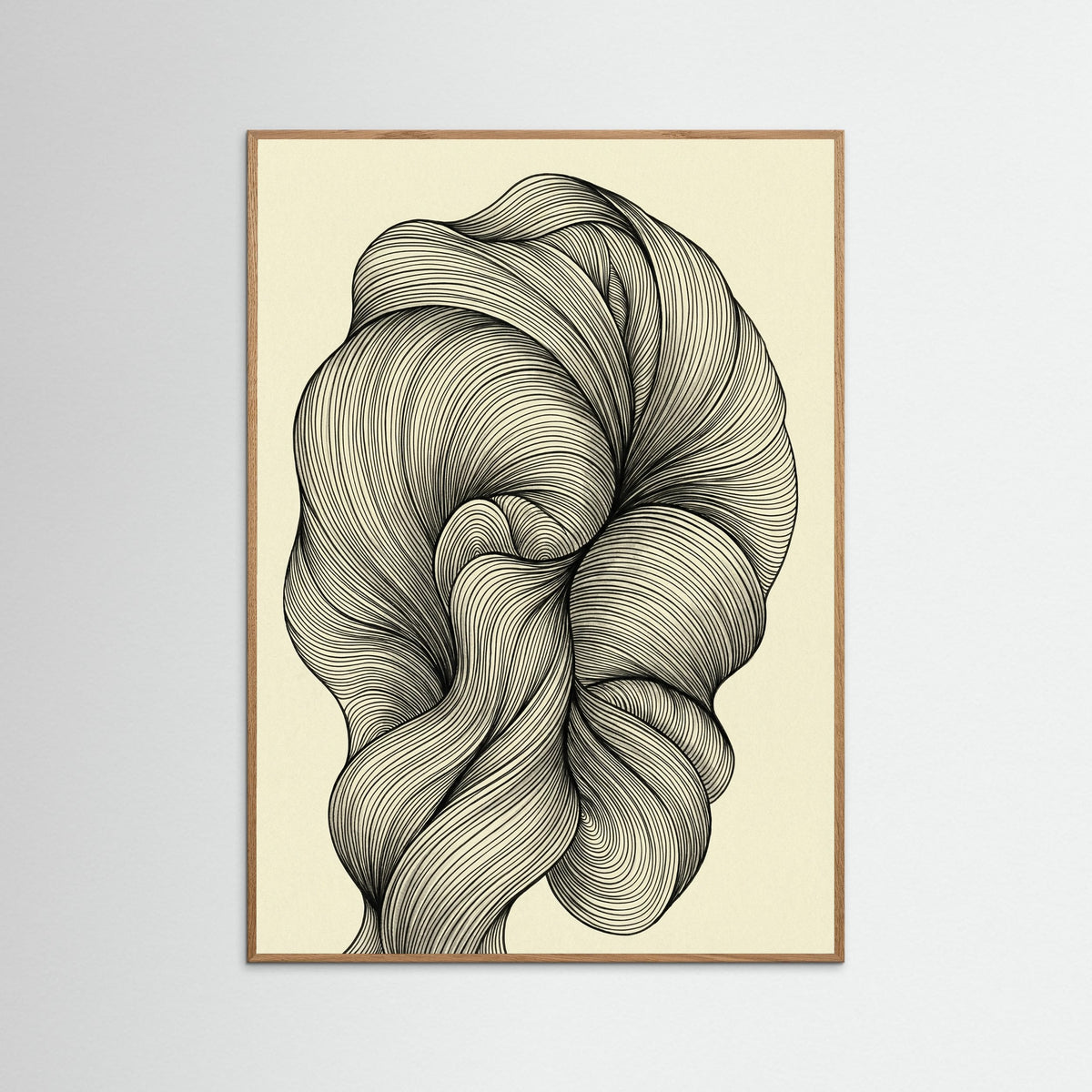 Oak Nature Undulating Strands