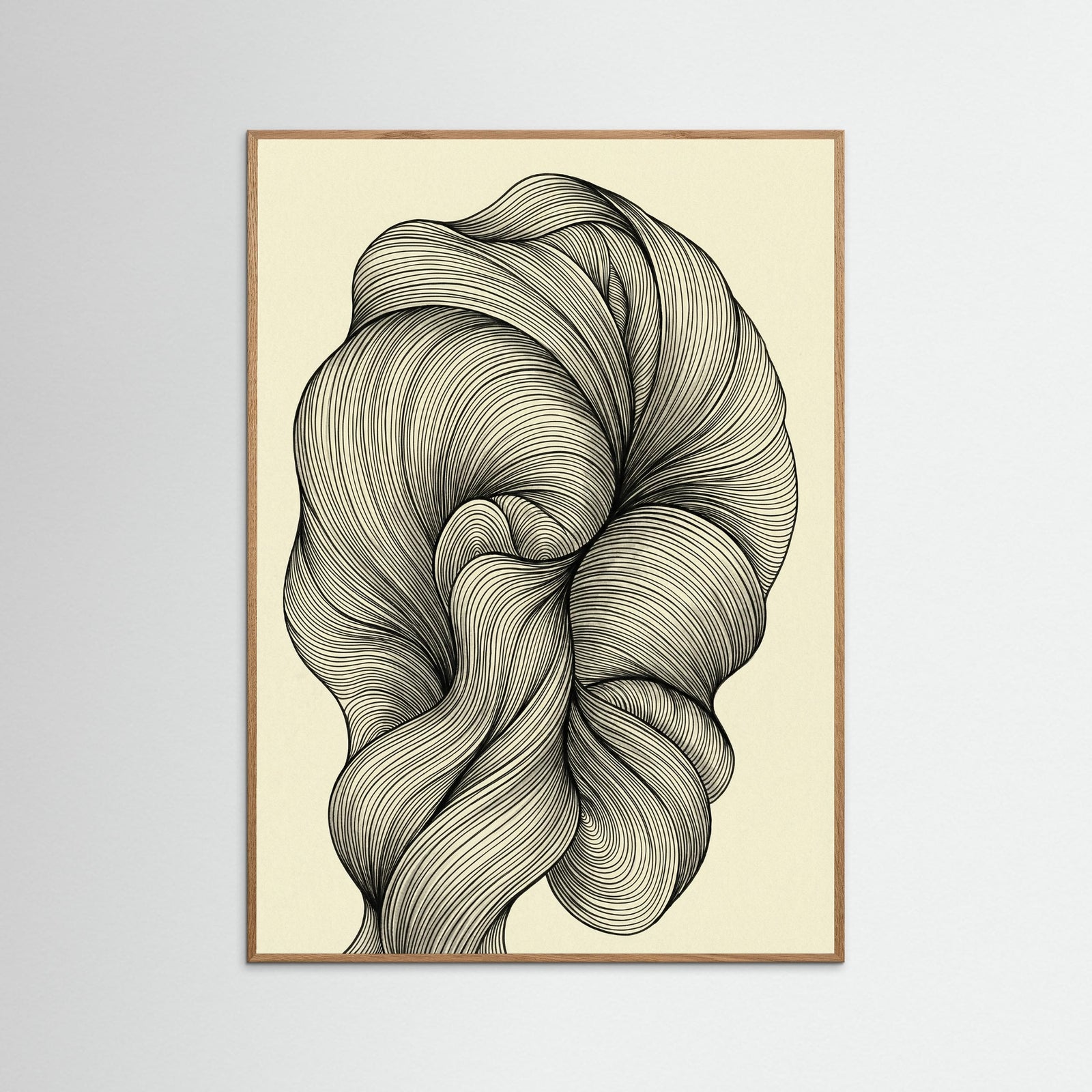 Oak Nature Undulating Strands