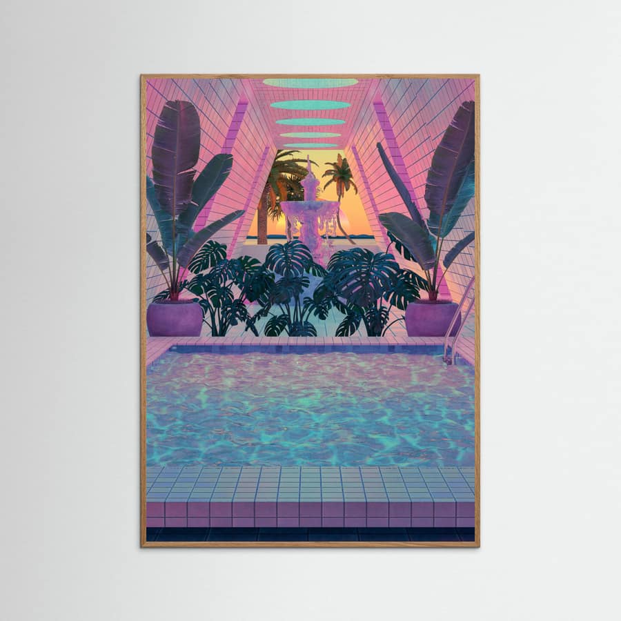 VaporPool Poster – poster and art print
