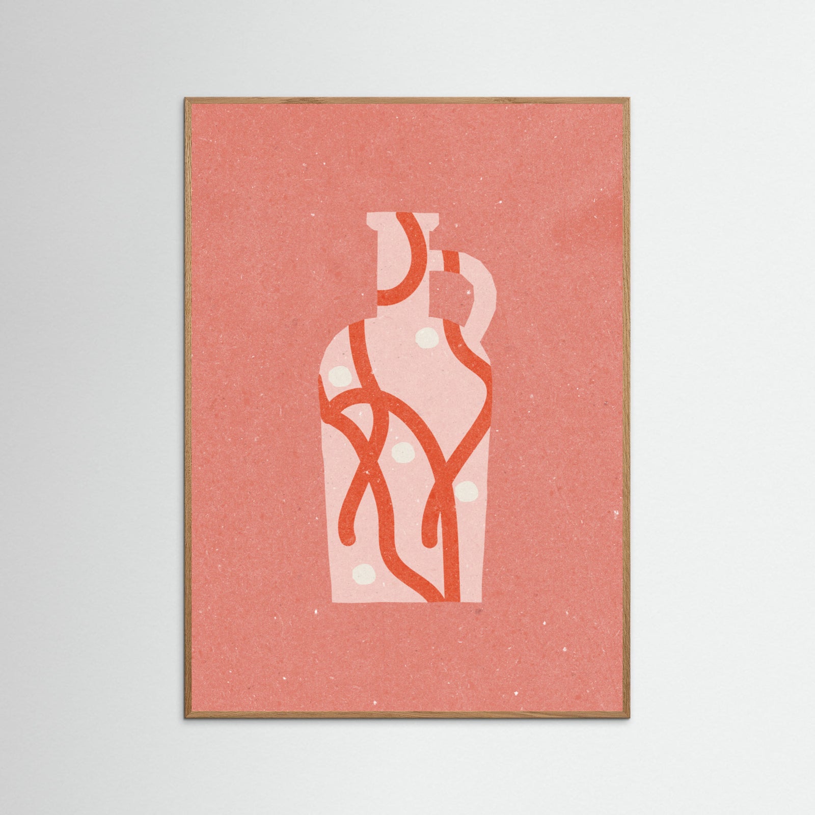 Oak Nature Vase 4 Poster