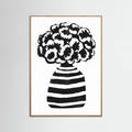 Vase Striped Poster – plakat og kunsttryk