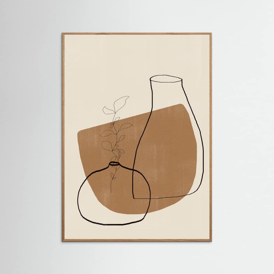 Vases No12. Poster – poster and art print