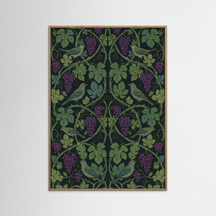 Oak Nature Verdant Bloom Pattern
