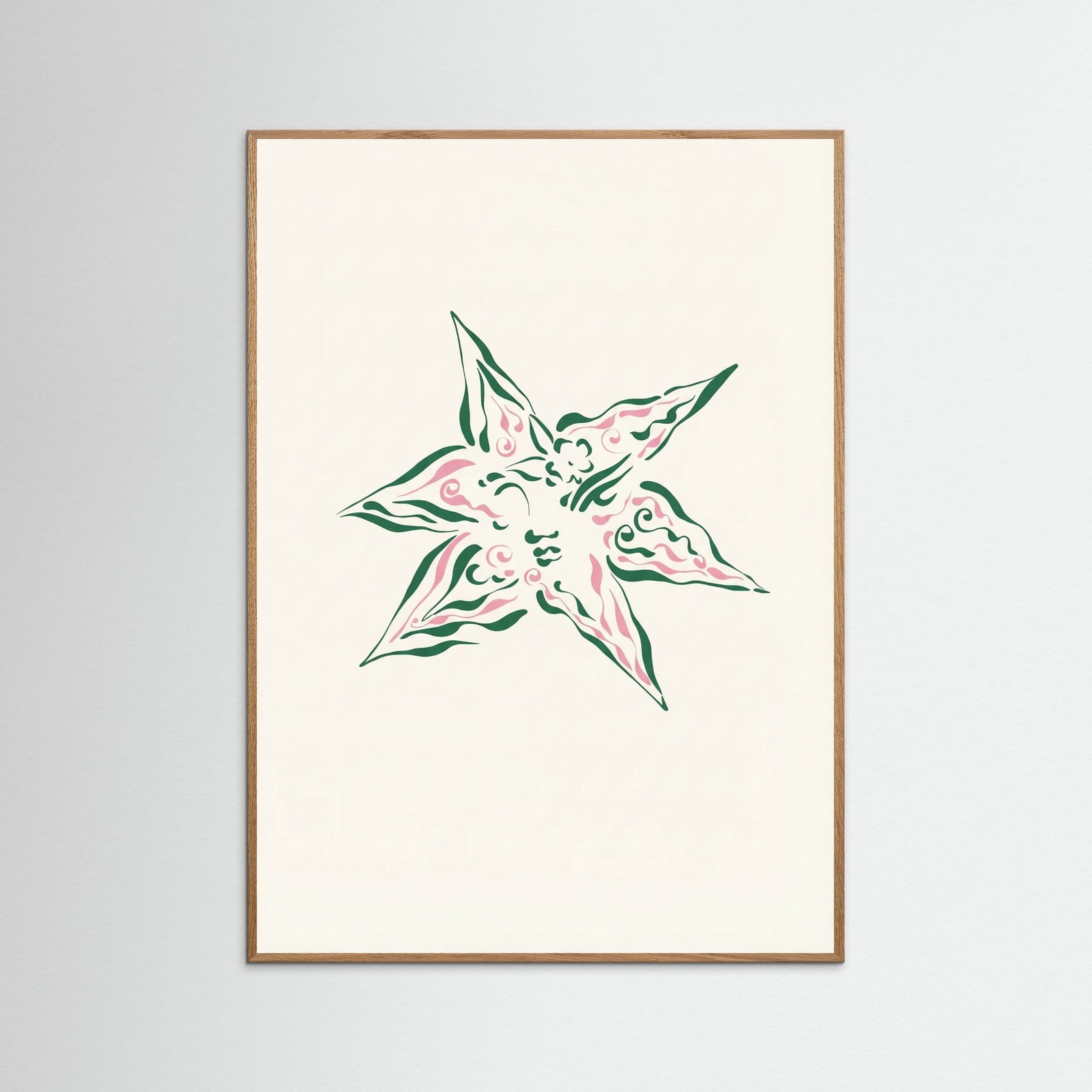 Oak Nature Verdant Bloom Star