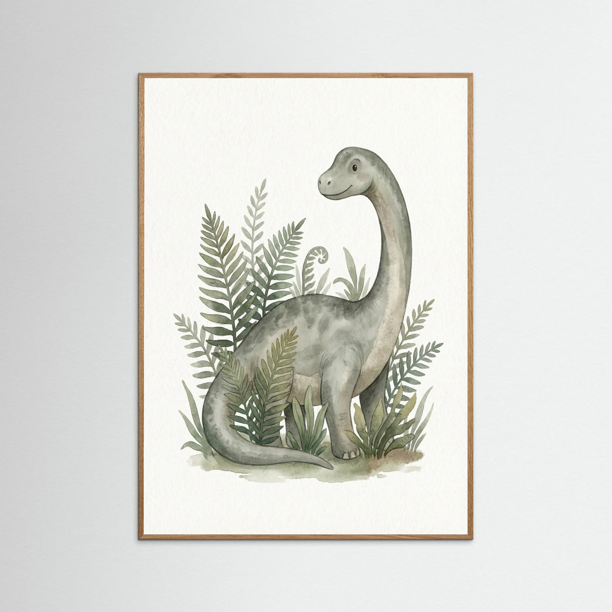 Oak Nature Verdant Dino Portrait