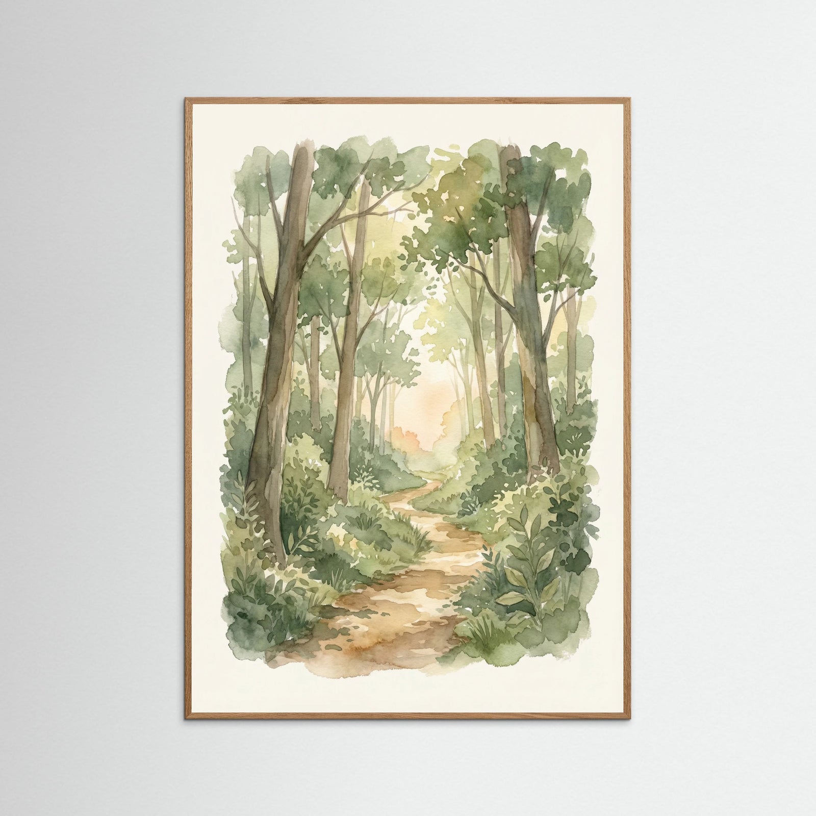 Oak Nature Verdant Embrace