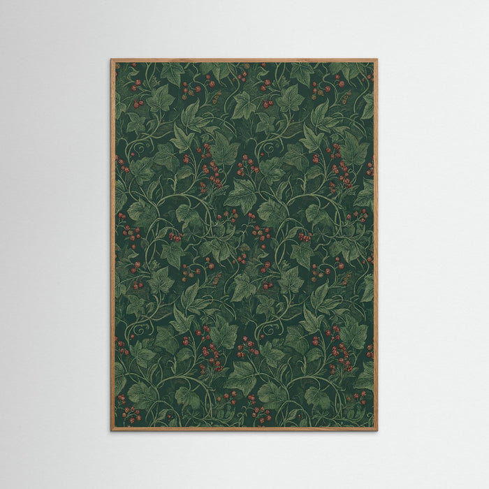 Oak Nature Verdant Floral Tapestry