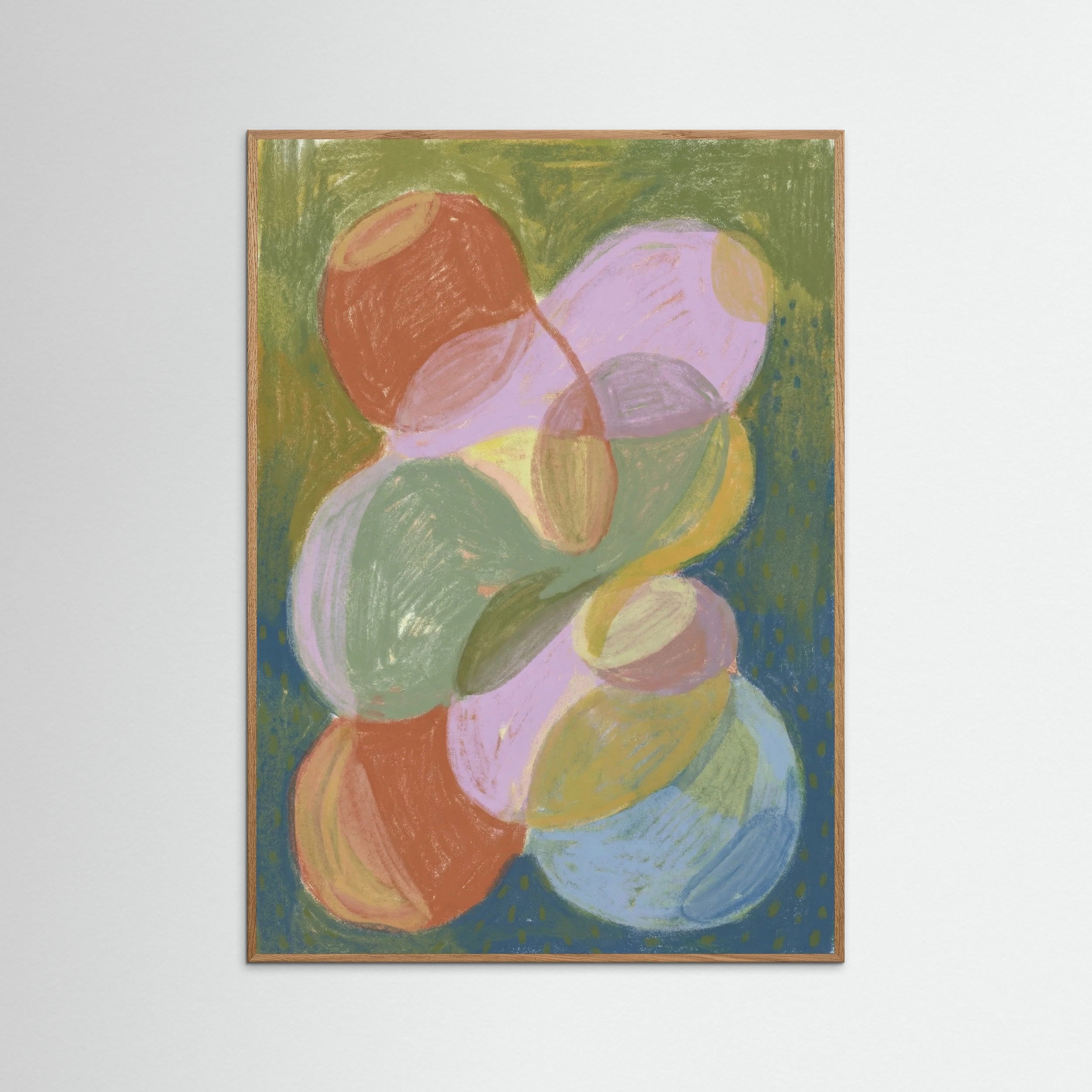 Oak Nature Vibrant Abstract Forms