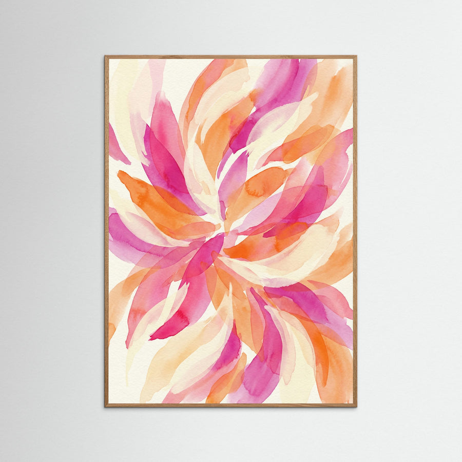 Vibrant Abstract Layers