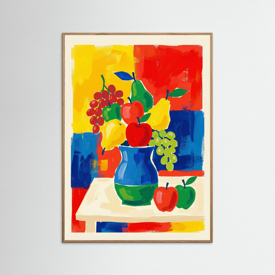 Vibrant Abstract Portrait
