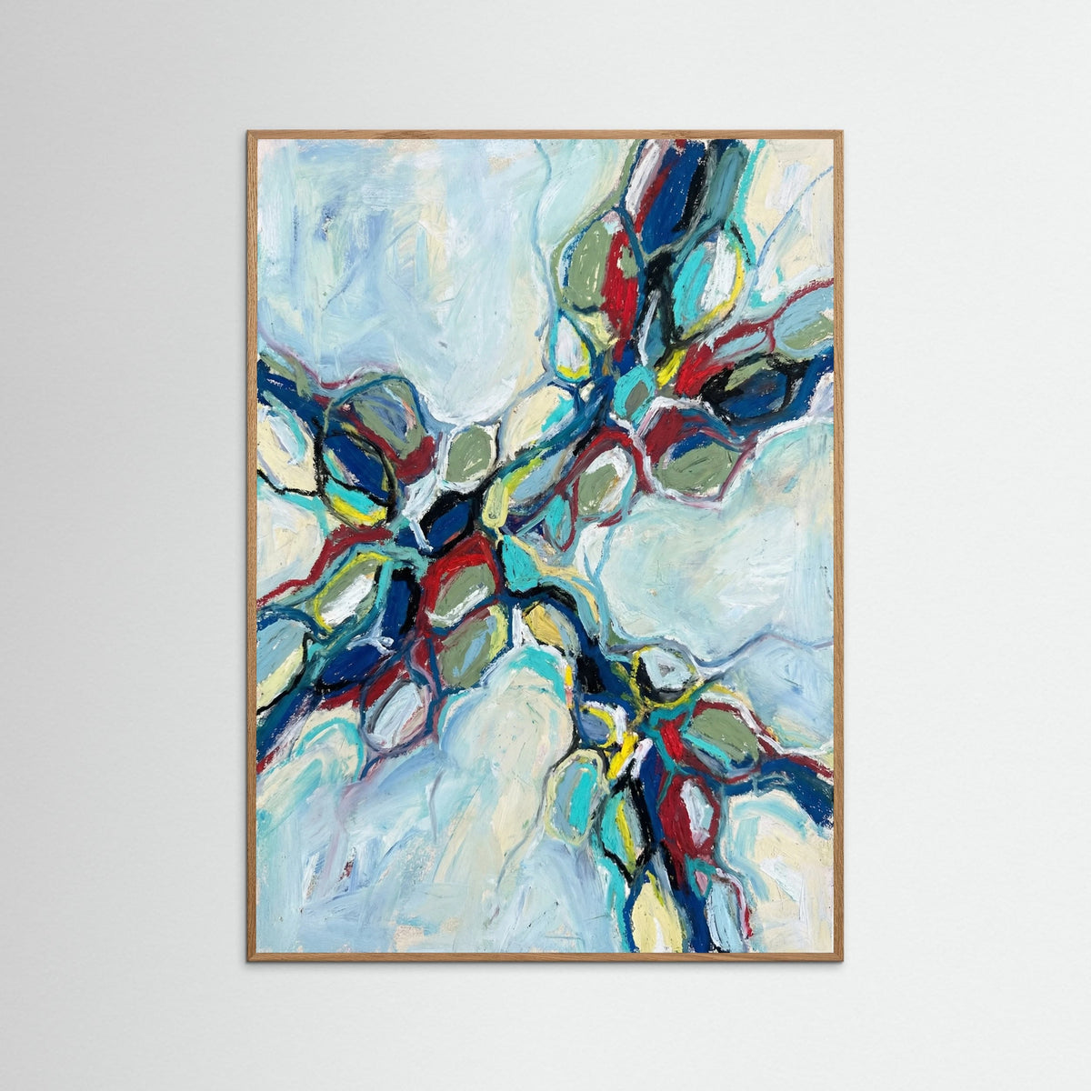 Oak Nature Vibrant Blue Surge