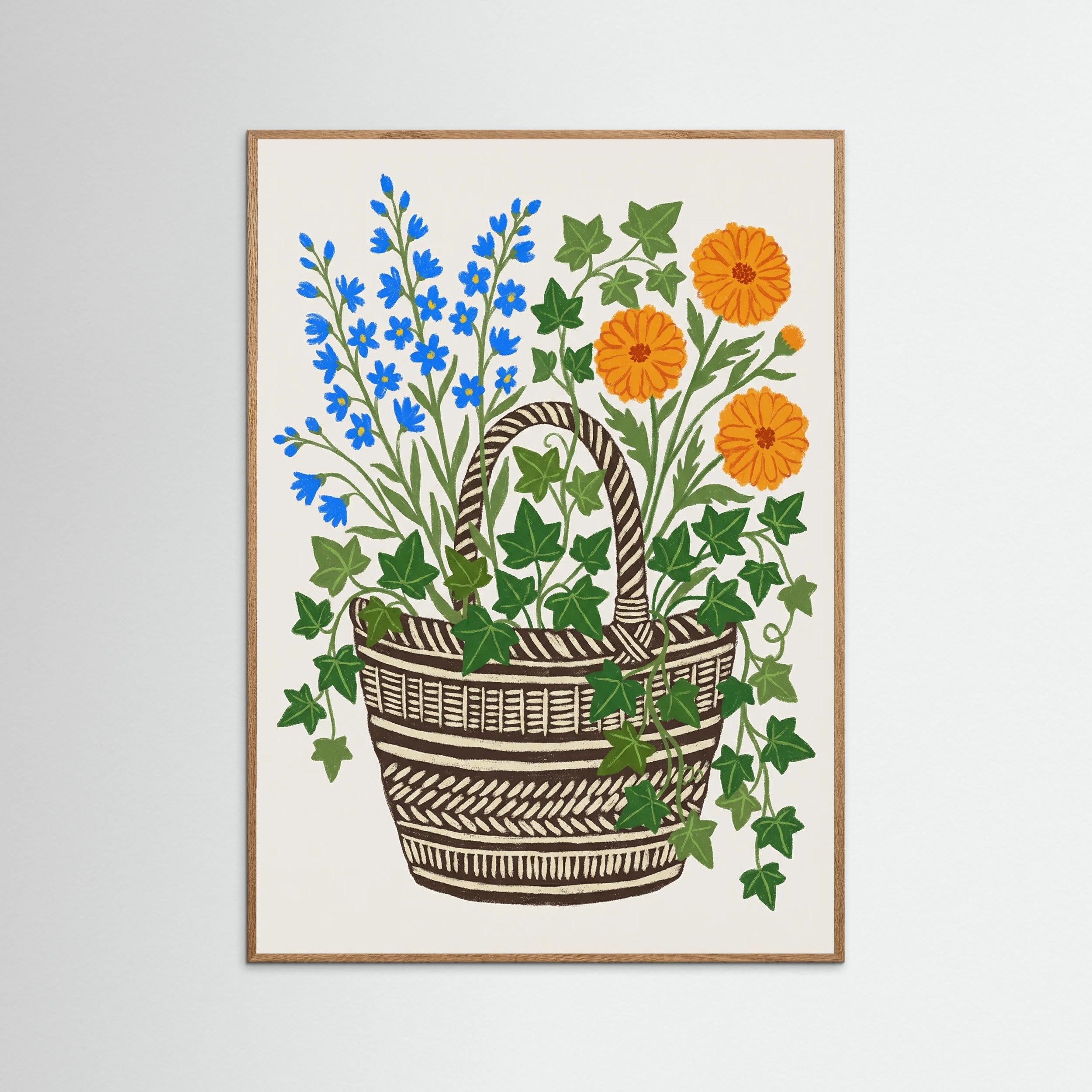 Oak Nature Vibrant Botanical Urn