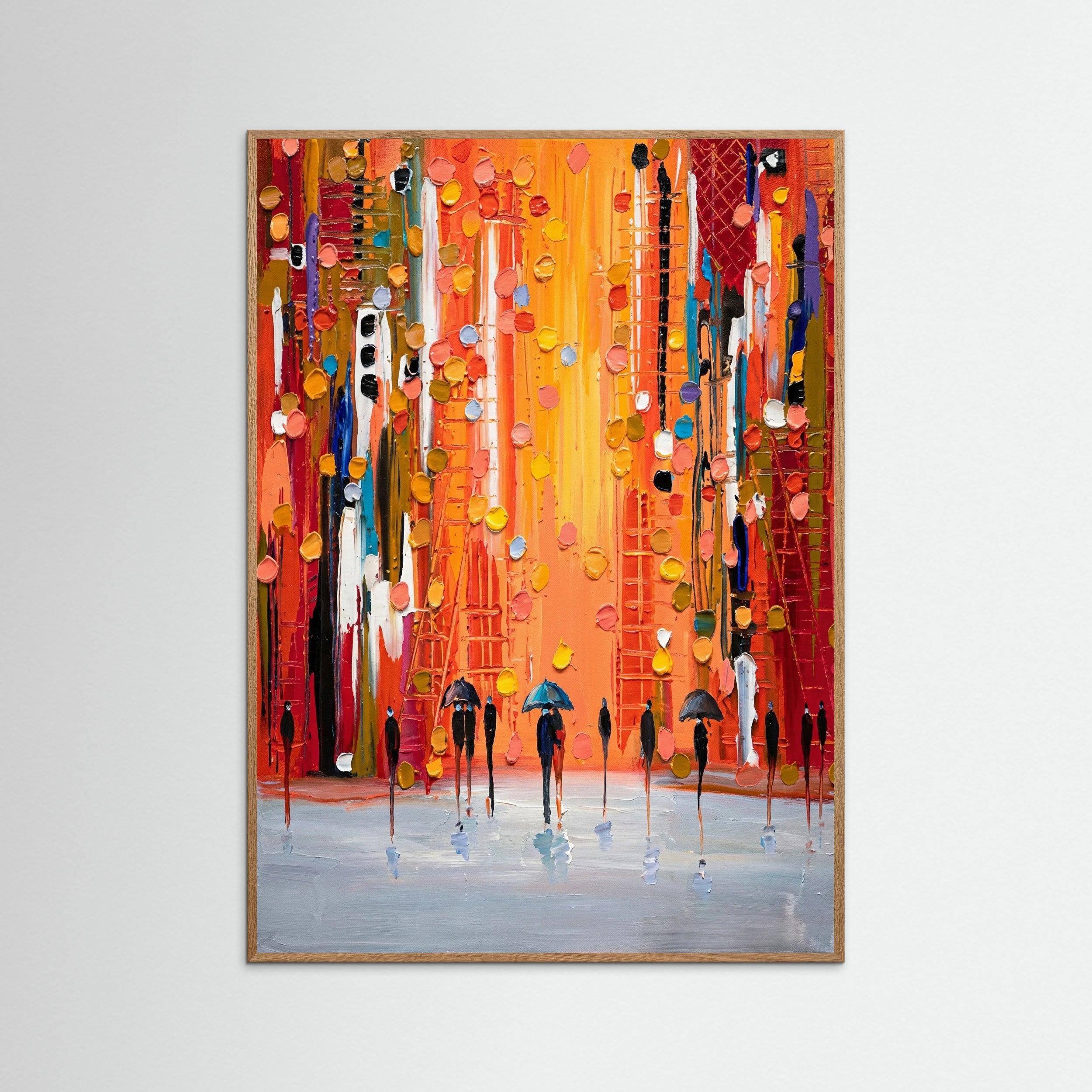 Oak Nature Vibrant City Glow