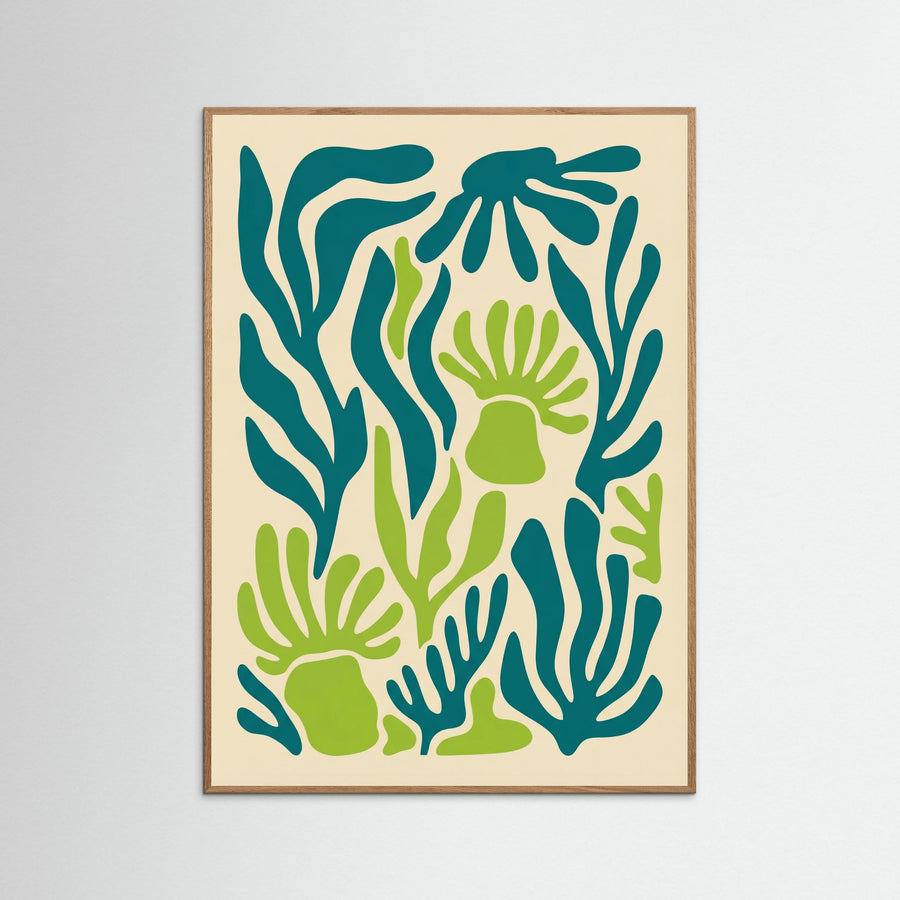 Vibrant Coral Bloom
