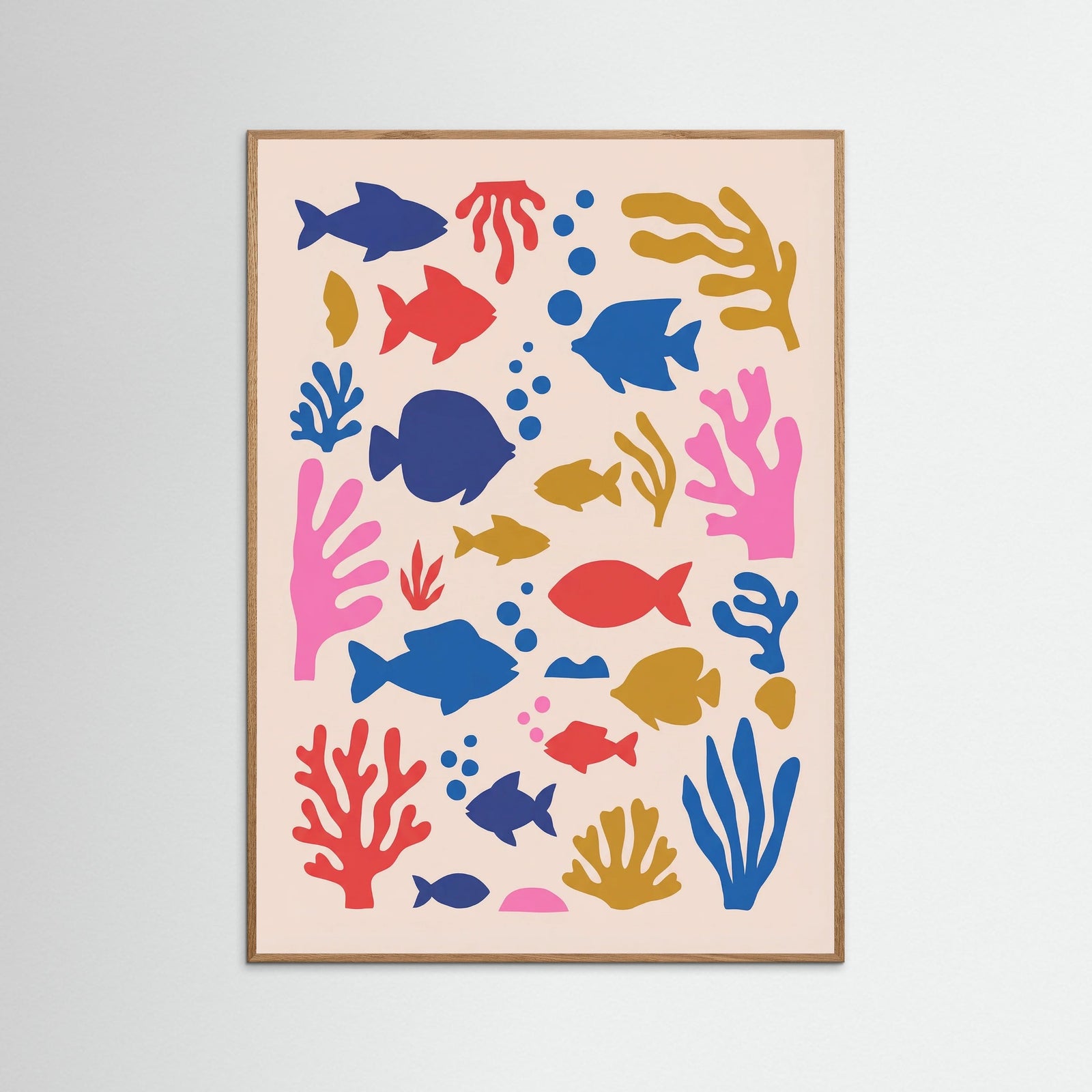 Oak Nature Vibrant Cutout Botanicals