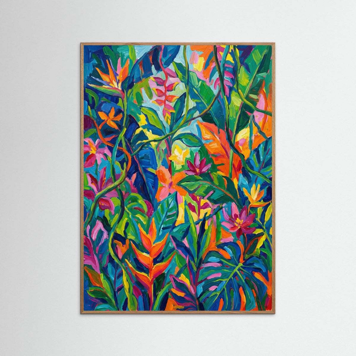 Oak Nature Vibrant Fauve Landscape