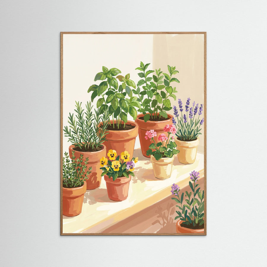 Vibrant Floral Vase
