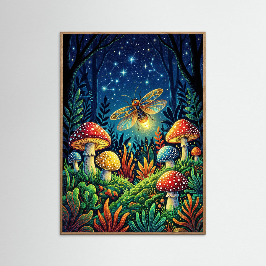 Vibrant Fungi Garden