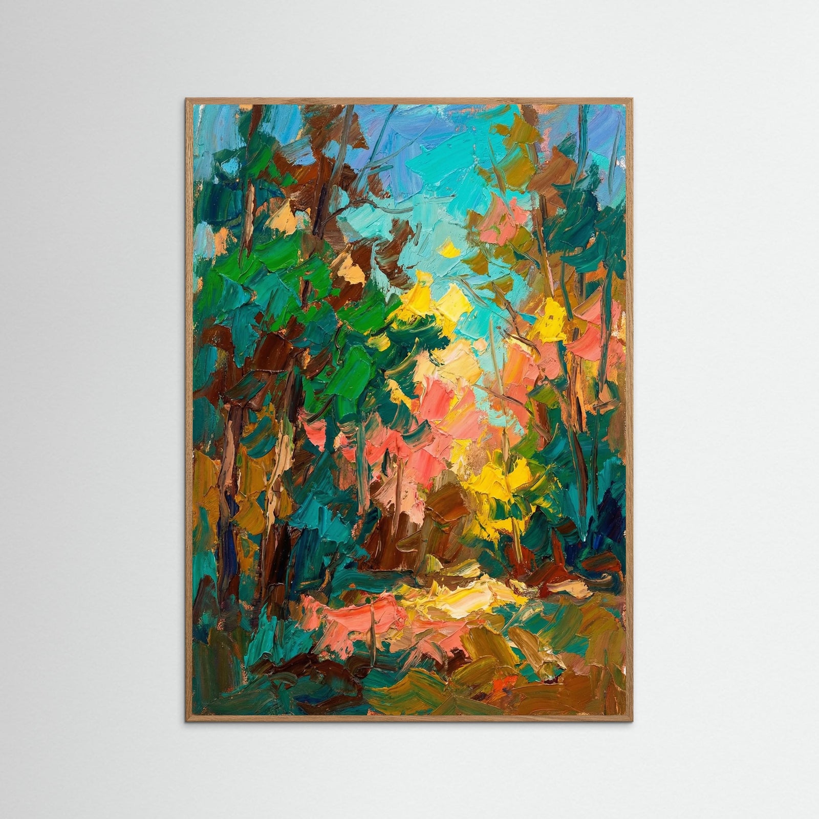 Oak Nature Vibrant Garden Reverie