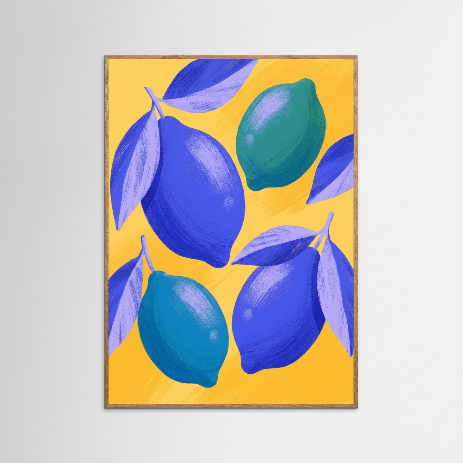 Oak Nature Vibrant Indigo