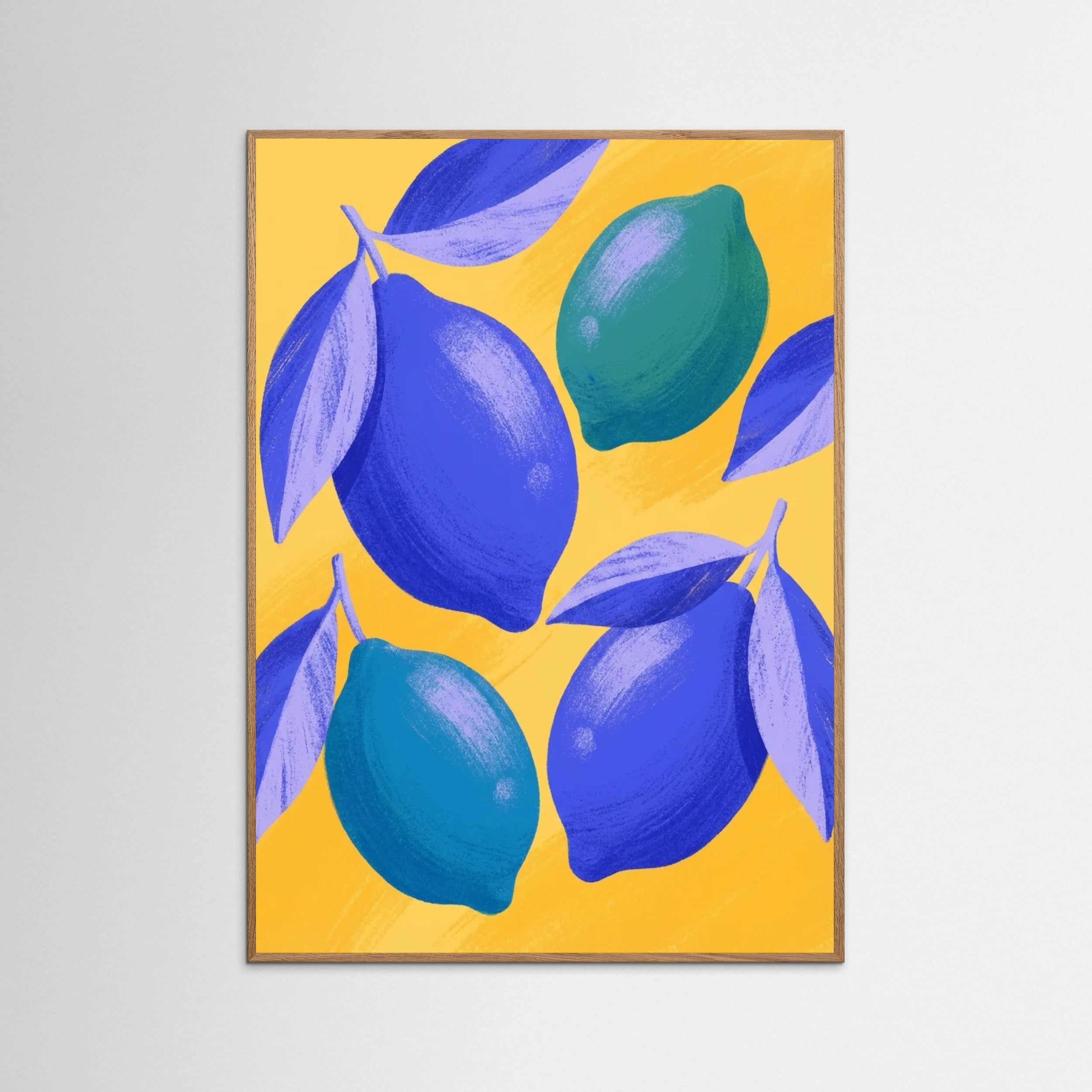 Oak Nature Vibrant Indigo